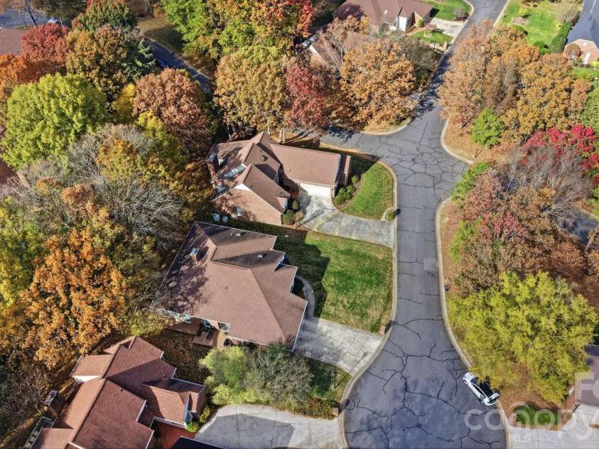5204 Tedorill Lane, Charlotte, NC 28226.  MLS# CAR4320520, YatesRealty ID 20591. Aerial View