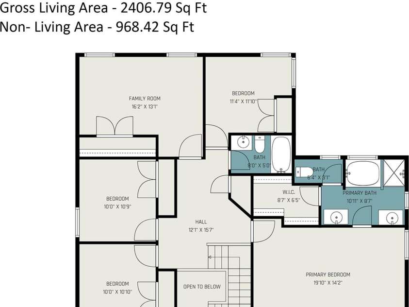153 Castleton Drive, Mooresville, NC 28117.  MLS# CAR4364849, YatesRealty ID 20592. Upper level.