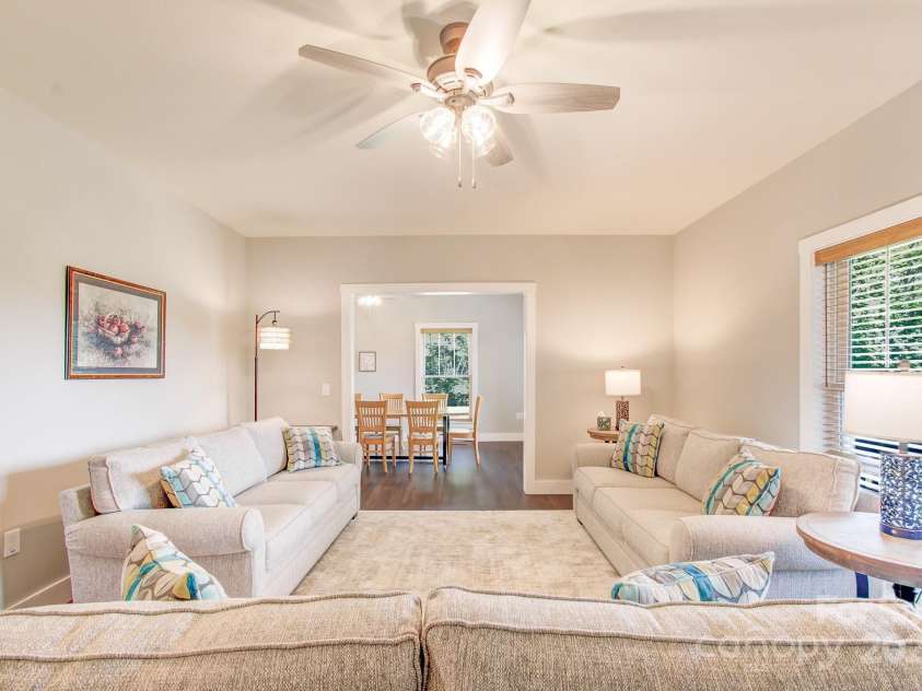 180 Ellerslie Acre None, Hendersonville, NC 28739.  MLS# CAR4270552, YatesRealty ID 20594. Living room of primary home