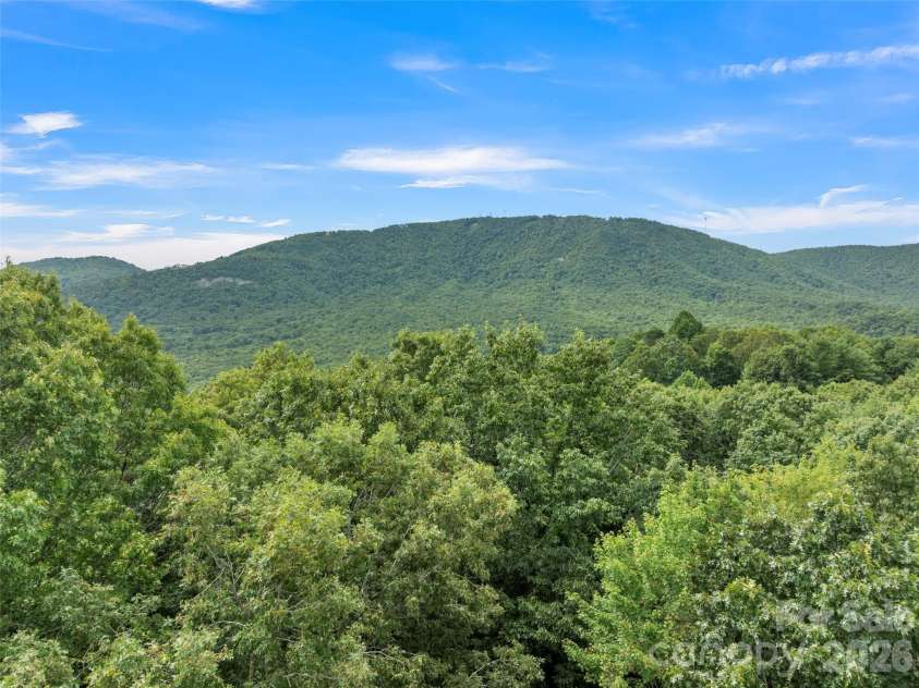 812 Crab Creek Road, Hendersonville, NC 28739.  MLS# CAR4313649, YatesRealty ID 206. Potential views of Pinnacle Mountain from highest elevation on the property