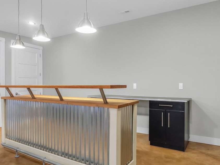 167 Trails End, Lake Lure, NC 28746.  MLS# CAR4245504, YatesRealty ID 2060. Bar area