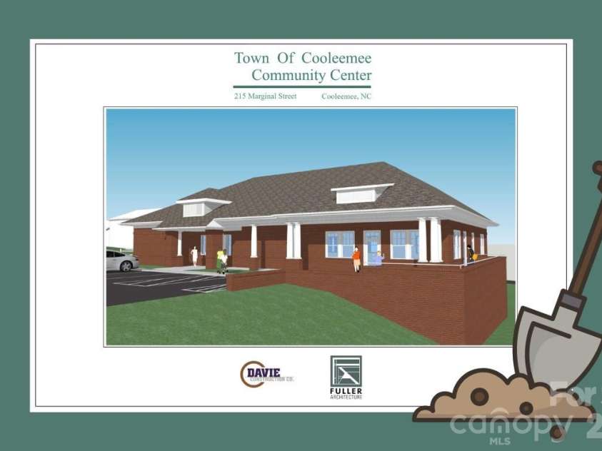 145 Duke Street, Cooleemee, NC 27014.  MLS# CAR4316002, YatesRealty ID 20614. Cooleemee Communiy Center