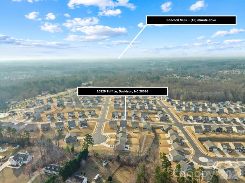 10820 Tuff Lane, Davidson, NC 28036.  MLS# CAR4352166, YatesRealty ID 20616. 