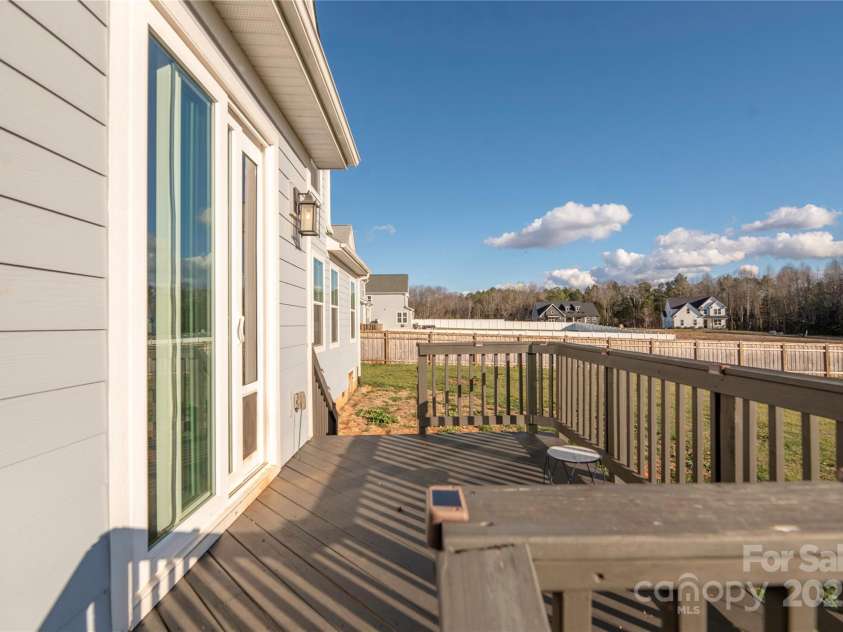 235 Goldenrod Circle, Salisbury, NC 28147.  MLS# CAR4212136, YatesRealty ID 2062. Back deck