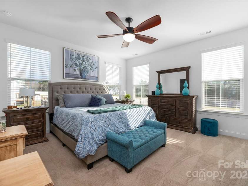 235 Goldenrod Circle, Salisbury, NC 28147.  MLS# CAR4212136, YatesRealty ID 2062. Primary bedroom