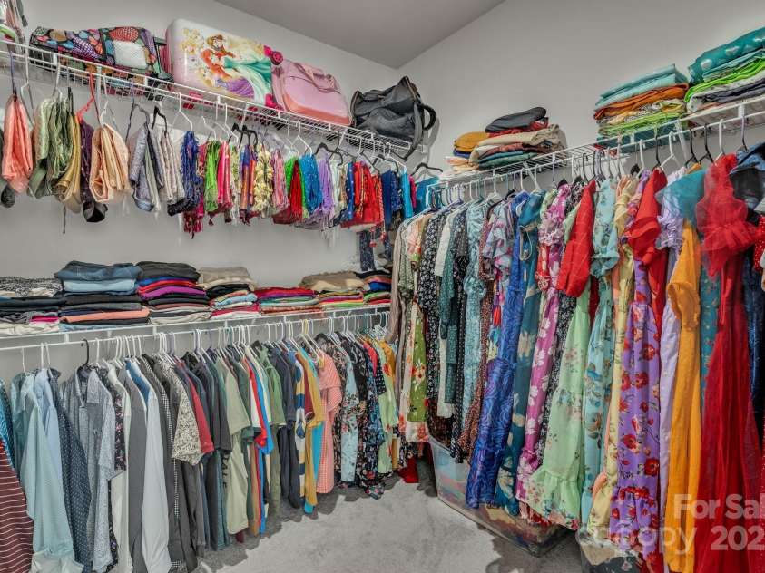 1115 Macallum Drive, Concord, NC 28027.  MLS# CAR4271321, YatesRealty ID 20626. 2nd Floor - Master Walk-In Closet