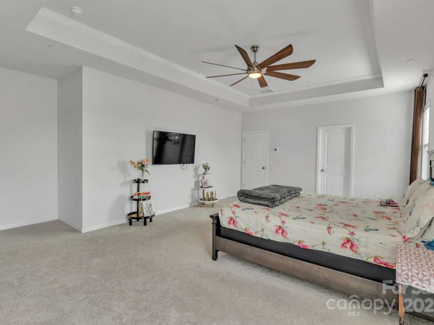 1115 Macallum Drive, Concord, NC 28027.  MLS# CAR4271321, YatesRealty ID 20626. 2nd Floor - Primary Bedroom
