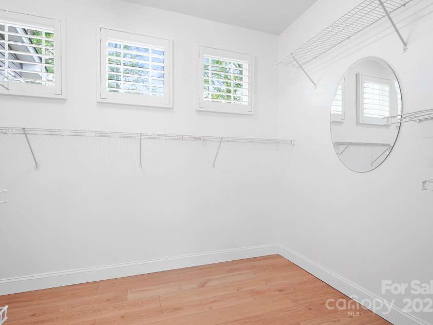 14923 Almondell Drive, Huntersville, NC 28078.  MLS# CAR4264499, YatesRealty ID 20630. Primary bedroom closet