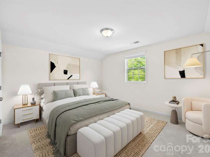 700 Wood Lily Drive, Belmont, NC 28012.  MLS# CAR4379824, YatesRealty ID 20637. Virtually Staged very large upstairs bedroom 5