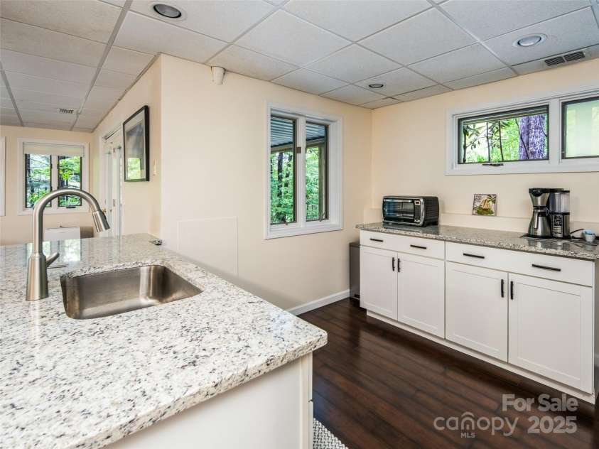 363 Rickel Drive, Hendersonville, NC 28739.  MLS# CAR4257305, YatesRealty ID 20639. Lower Level Kitchen