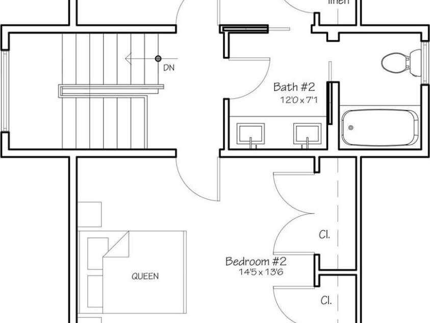 33 Windago Road, Weaverville, NC 28787.  MLS# CAR4268748, YatesRealty ID 20642. 33 Windago Second Level Floor Plan