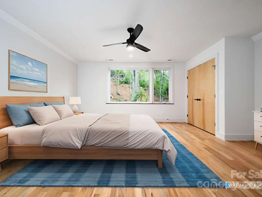 33 Windago Road, Weaverville, NC 28787.  MLS# CAR4268748, YatesRealty ID 20642. One of Two Bedrooms On Second Level