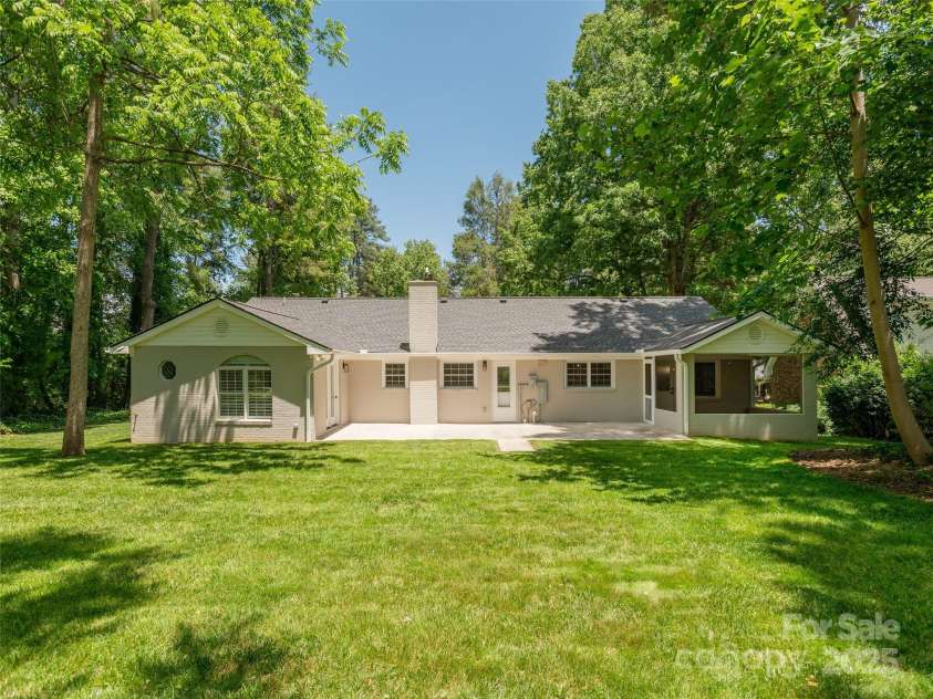 330 Balsam Road, Hendersonville, NC 28792.  MLS# CAR4261151, YatesRealty ID 20644. Back of home