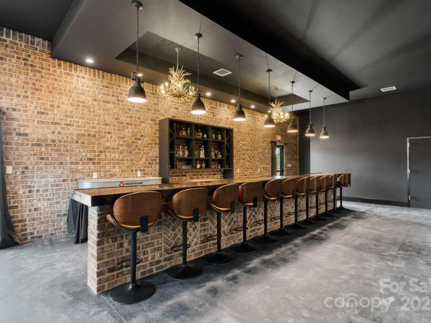 1565 Shinnville Road, Cleveland, NC 27013.  MLS# CAR4215250, YatesRealty ID 2066. Indoor event space bar area