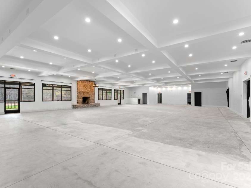 1565 Shinnville Road, Cleveland, NC 27013.  MLS# CAR4215250, YatesRealty ID 2066. Open entertaining interior space with possible grooms area and brides area