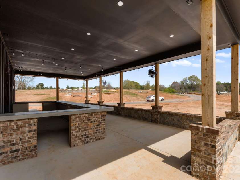 1565 Shinnville Road, Cleveland, NC 27013.  MLS# CAR4215250, YatesRealty ID 2066. Outdoor bar area 