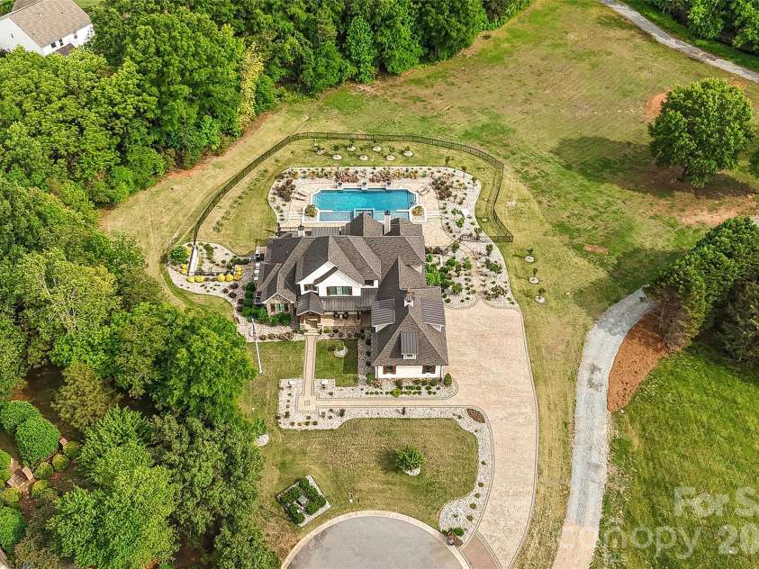 1430 Rosehill Drive, Waxhaw, NC 28173.  MLS# CAR4380185, YatesRealty ID 20660. Aerial view