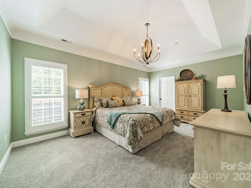 12039 Lawings Corner Drive, Huntersville, NC 28078.  MLS# CAR4256636, YatesRealty ID 20665. Primary Bedroom