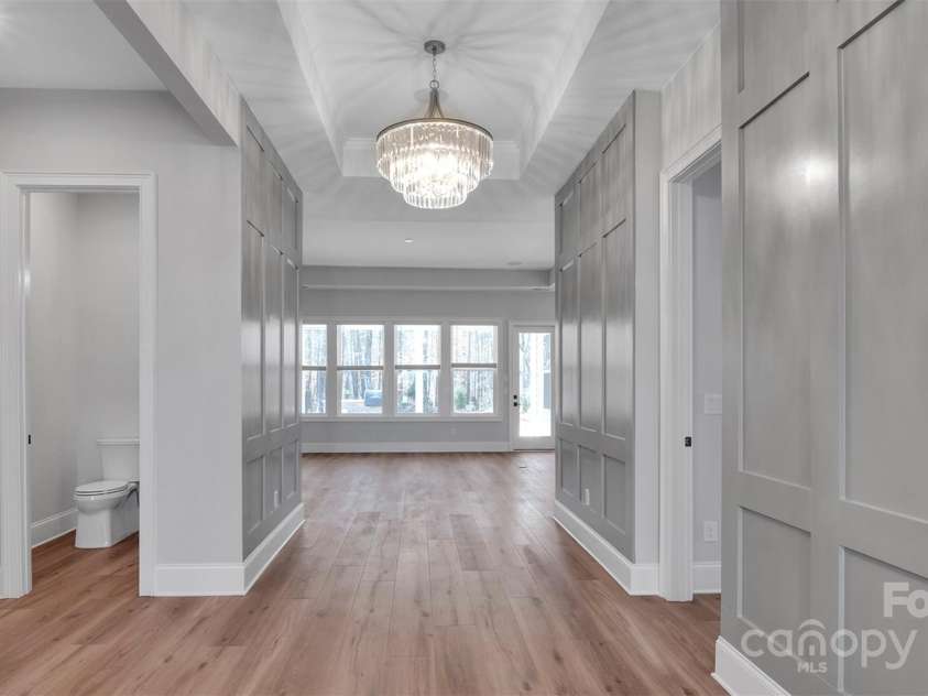 6055 Brush Creek, Monroe, NC 28110.  MLS# CAR4221974, YatesRealty ID 2067. Foyer