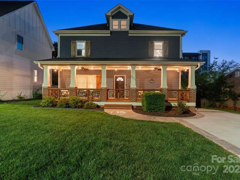 2217 Yadkin Avenue, Charlotte, NC 28205.  MLS# CAR4260988, YatesRealty ID 20672. 