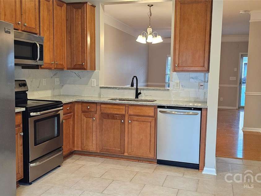 3549 Calpella Court, Charlotte, NC 28262.  MLS# CAR4272982, YatesRealty ID 20683. Kitchen 1