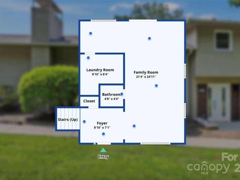 245 Enwood Drive, Charlotte, NC 28214.  MLS# CAR4266131, YatesRealty ID 20687. Lower level