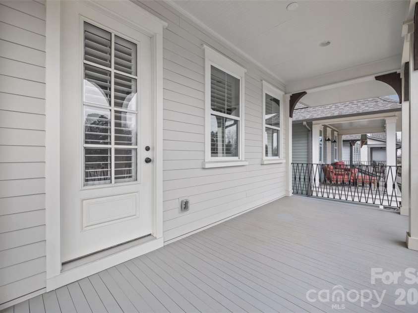 539 Plowman Lane, Fort Mill, SC 29715.  MLS# CAR4342093, YatesRealty ID 20689. Front Balcony