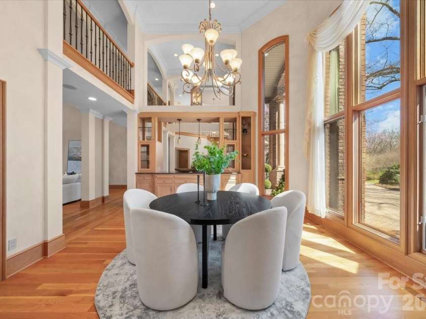 1043 Rolling Green Drive, Newton, NC 28658.  MLS# CAR4355758, YatesRealty ID 20693. Expansive Dining Room