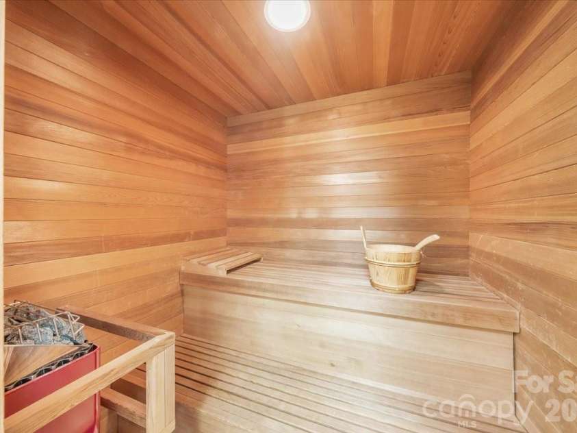 1043 Rolling Green Drive, Newton, NC 28658.  MLS# CAR4355758, YatesRealty ID 20693. Sauna