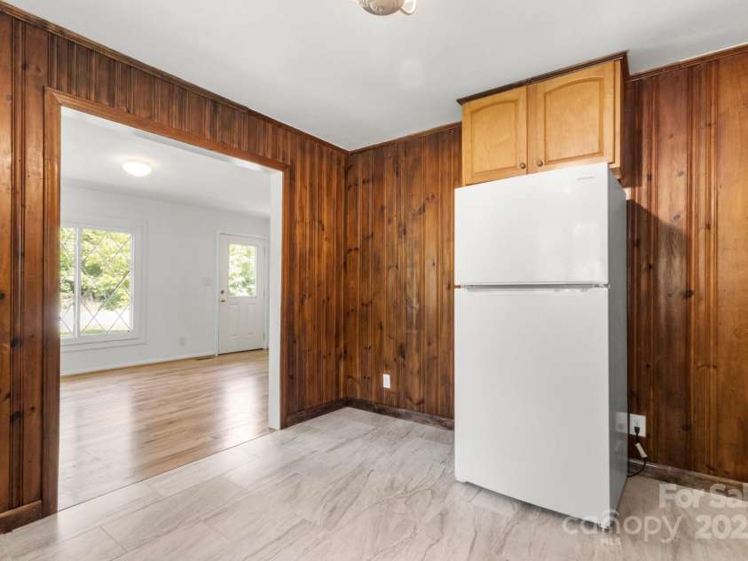 1725 Fallston Road, Shelby, NC 28150.  MLS# CAR4254792, YatesRealty ID 20698. Another view from the kitchen to the living room