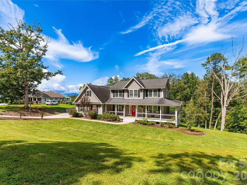 460 Panther Branch Road, Alexander, NC 28701.  MLS# CAR4293485, YatesRealty ID 20708. Front Exterior