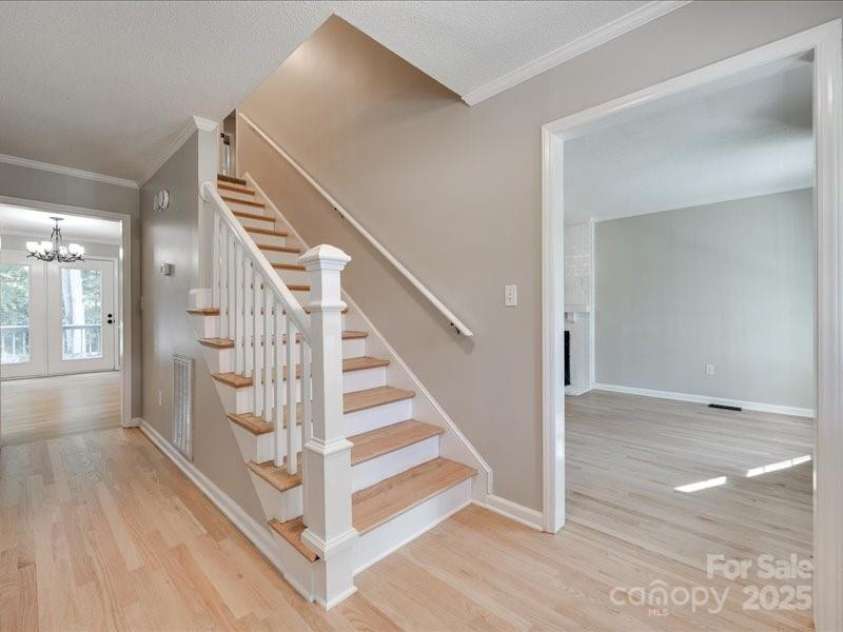 1529 Covenant Place, Rock Hill, SC 29732.  MLS# CAR4271636, YatesRealty ID 20709. Stairway