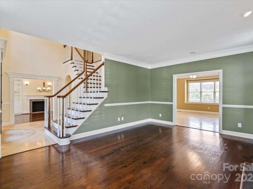 11917 Chevis Court, Charlotte, NC 28277.  MLS# CAR4250951, YatesRealty ID 20716. Formal Living Room w/ Natural Wood Floors