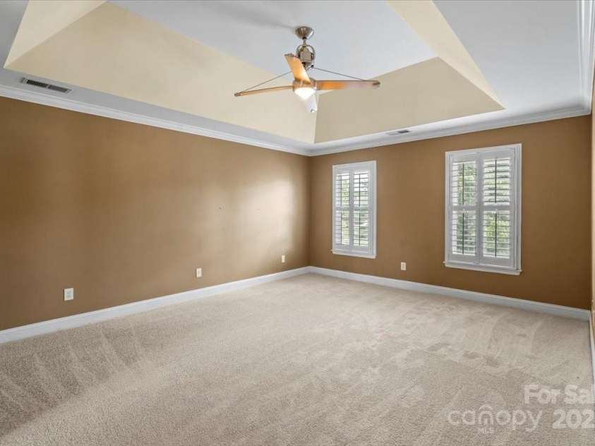 11917 Chevis Court, Charlotte, NC 28277.  MLS# CAR4250951, YatesRealty ID 20716. Primary Bedroom