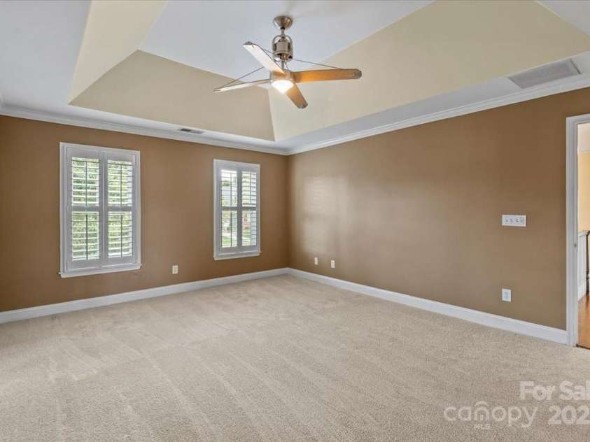 11917 Chevis Court, Charlotte, NC 28277.  MLS# CAR4250951, YatesRealty ID 20716. Primary Bedroom