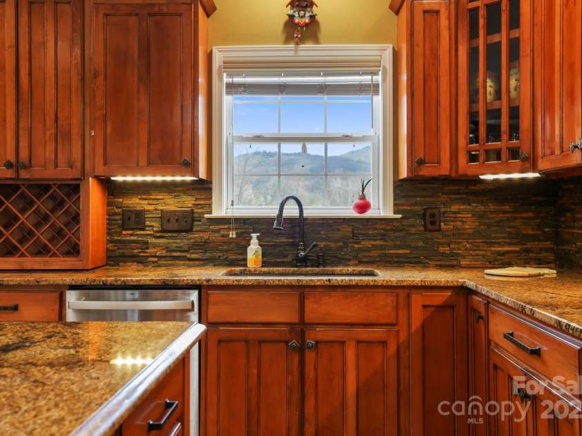 243 Wildbriar Road, Fletcher, NC 28732.  MLS# CAR4240300, YatesRealty ID 20721. Mountain views right from your kitchen window...GLORIOUS!