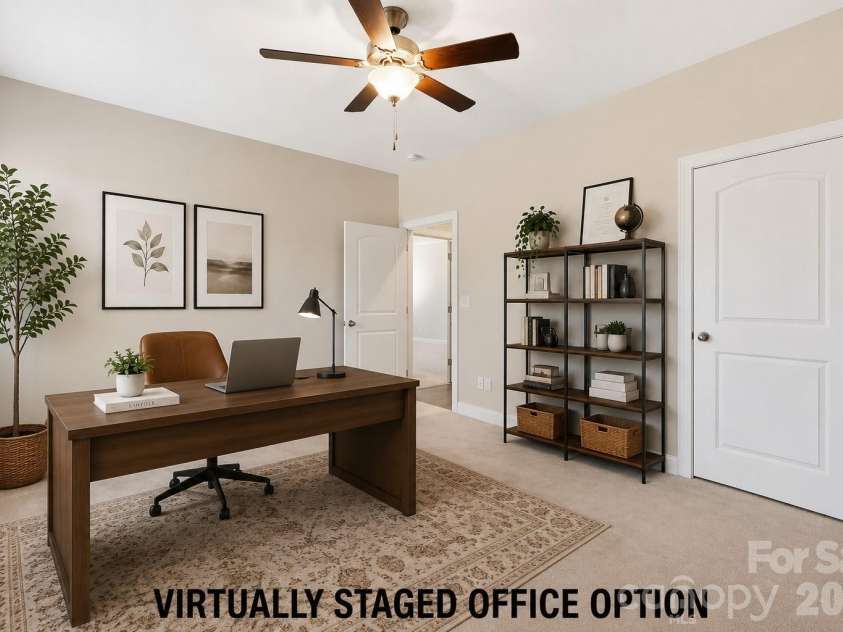 9026 Raven Top Drive, Mint Hill, NC 28227.  MLS# CAR4387589, YatesRealty ID 20731. 1st Floor BRM Office Option