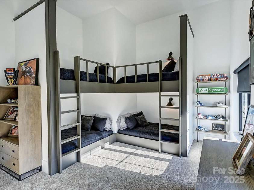 1525 Shinnville Road, Cleveland, NC 27013.  MLS# CAR4249385, YatesRealty ID 2074. Bunk Room Two 