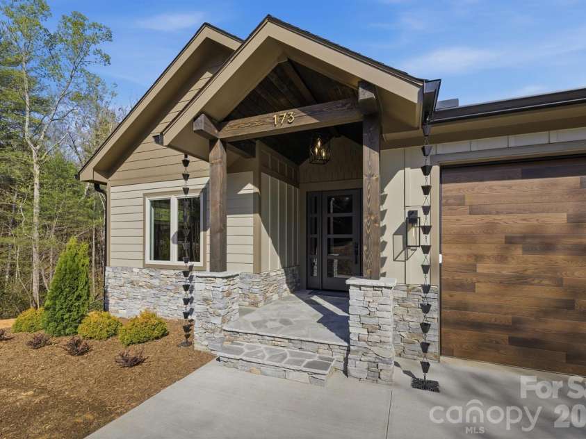 173 Waters Edge Drive, Nebo, NC 28761.  MLS# CAR4364596, YatesRealty ID 20742. Now that we have seen the exterior of this home and gone over the construction particulars, let's go inside. Starting at the front door, it becomes apparent that this home is equipped with modern technology throughout sta