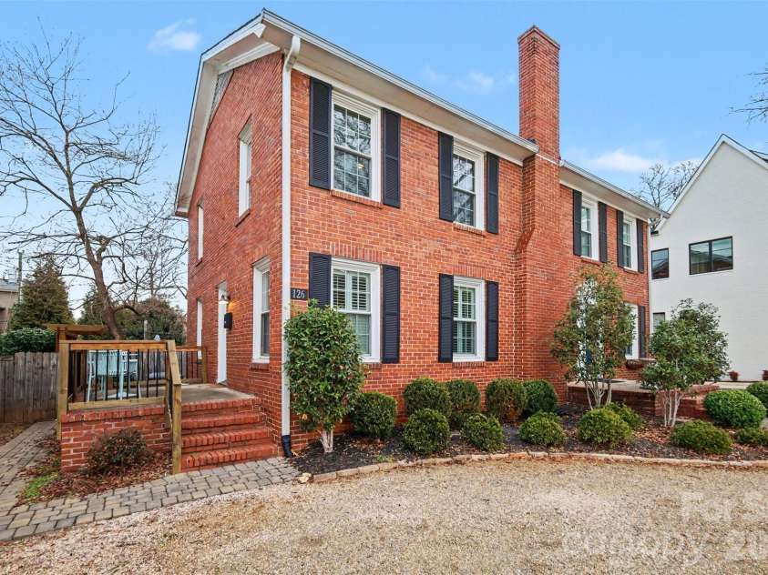 126 Tranquil Avenue, Charlotte, NC 28209.  MLS# CAR4346662, YatesRealty ID 2075. 