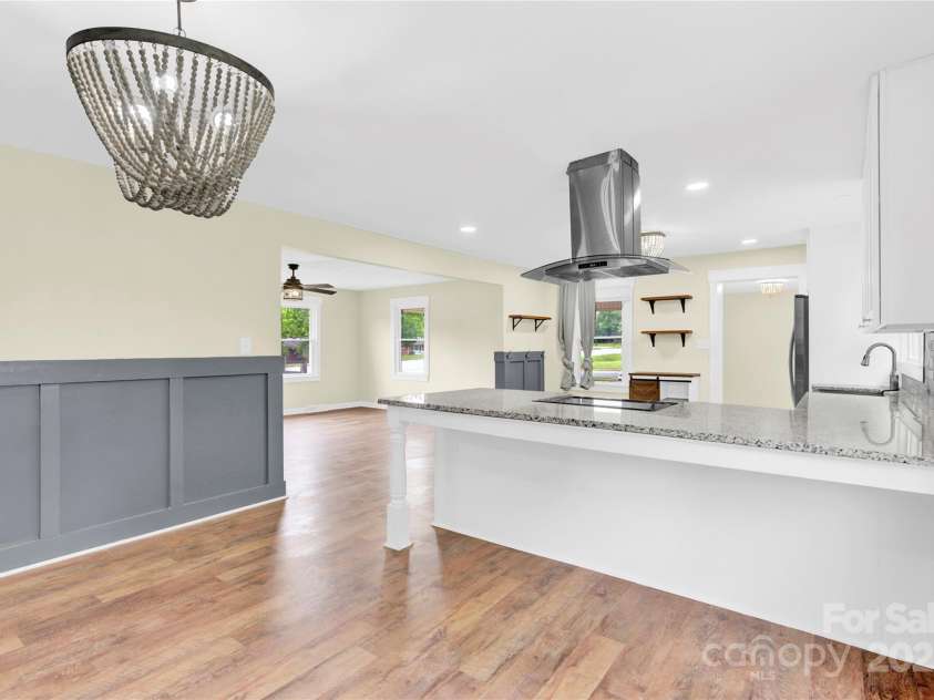 1501 Church Street, Cherryville, NC 28021.  MLS# CAR4256916, YatesRealty ID 20759. Dining room