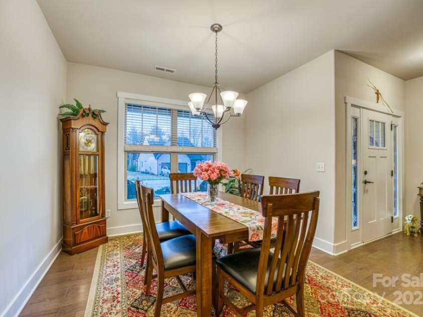 153 Water Leaf Drive, Weaverville, NC 28787.  MLS# CAR4260555, YatesRealty ID 20771. Dining Room