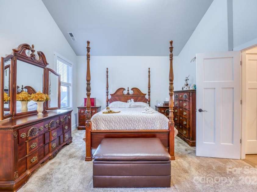 153 Water Leaf Drive, Weaverville, NC 28787.  MLS# CAR4260555, YatesRealty ID 20771. Primary Bedroom