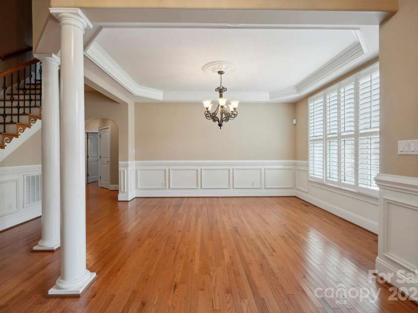 100 Woodwinds Drive, Mount Holly, NC 28120.  MLS# CAR4261214, YatesRealty ID 20775. Dining room