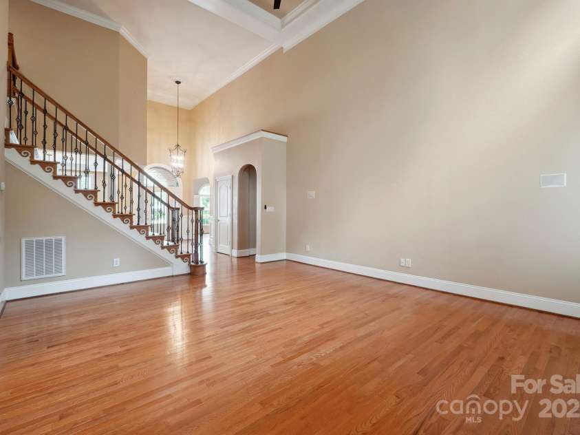 100 Woodwinds Drive, Mount Holly, NC 28120.  MLS# CAR4261214, YatesRealty ID 20775. Two Story Great Room