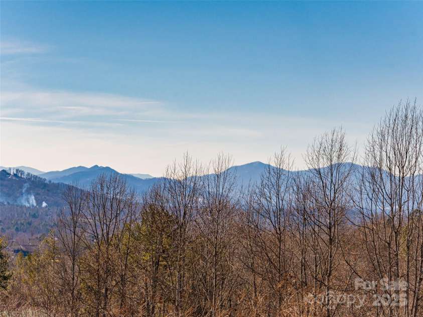 142 Twin Courts Drive, Weaverville, NC 28787.  MLS# CAR4222698, YatesRealty ID 20779. Long range winter views