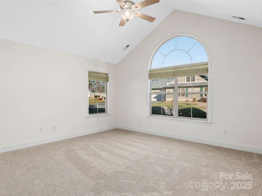 354 Summerfield Place, Flat Rock, NC 28731.  MLS# CAR4165363, YatesRealty ID 2078. Large 2nd bedroom with new carpet and walk in closet