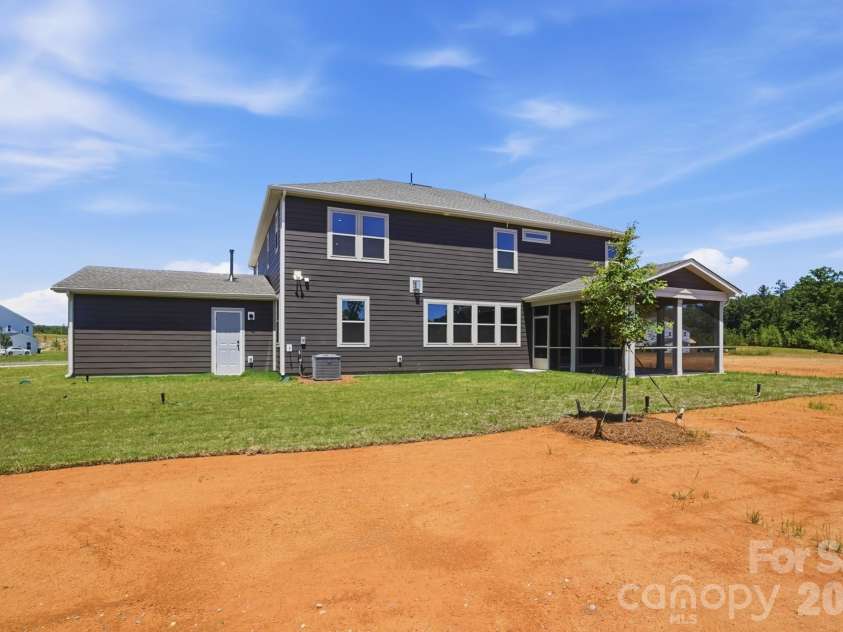 2609 Mabel Lane, Monroe, NC 28110.  MLS# CAR4353485, YatesRealty ID 20781. Property line covers both sodded and non-sodded areas