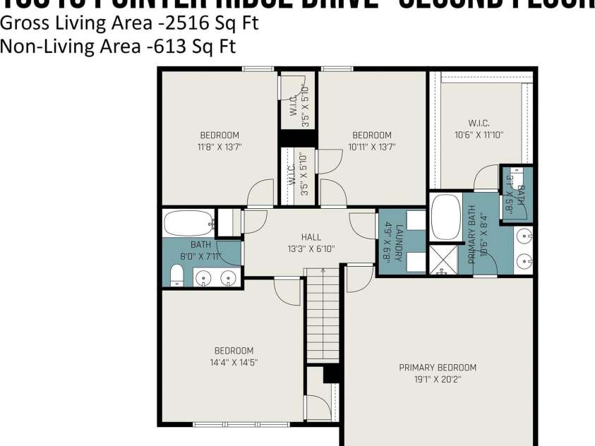 10816 Pointer Ridge Drive, Charlotte, NC 28214.  MLS# CAR4267321, YatesRealty ID 20787. 