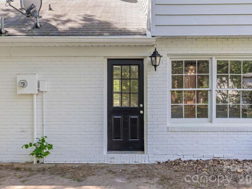 1401 Cedarwood Lane, Charlotte, NC 28212.  MLS# CAR4370220, YatesRealty ID 20787. Back Exterior